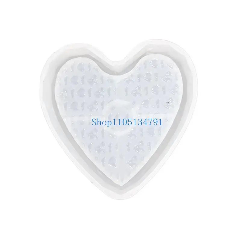 98km Silicone Tray Mold Diamonds Round Dish Resin Mold Epoxy Casting Mould Art for Home Office Decor Gift Epoxy Mold