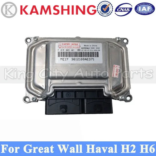 CAPQX nueva unidad de Control de motor de ordenador ECU ECM para Great Wall Haval H2 H6 F01R00DAR1 3612100AEG71