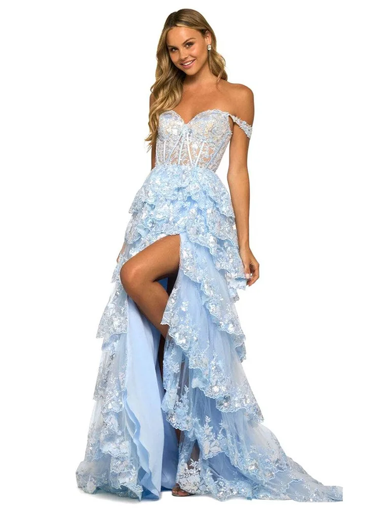 Рисунок 5 - Элегантные свадебные платья с открытыми плечами