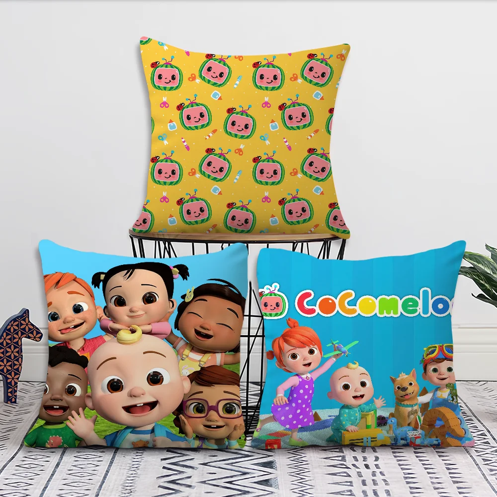 Cute Baby C-CoComelonS B Pillow Case Home Sofa living Room Office Shop Cover Printing Comfort Decoration Nordic Simplicity