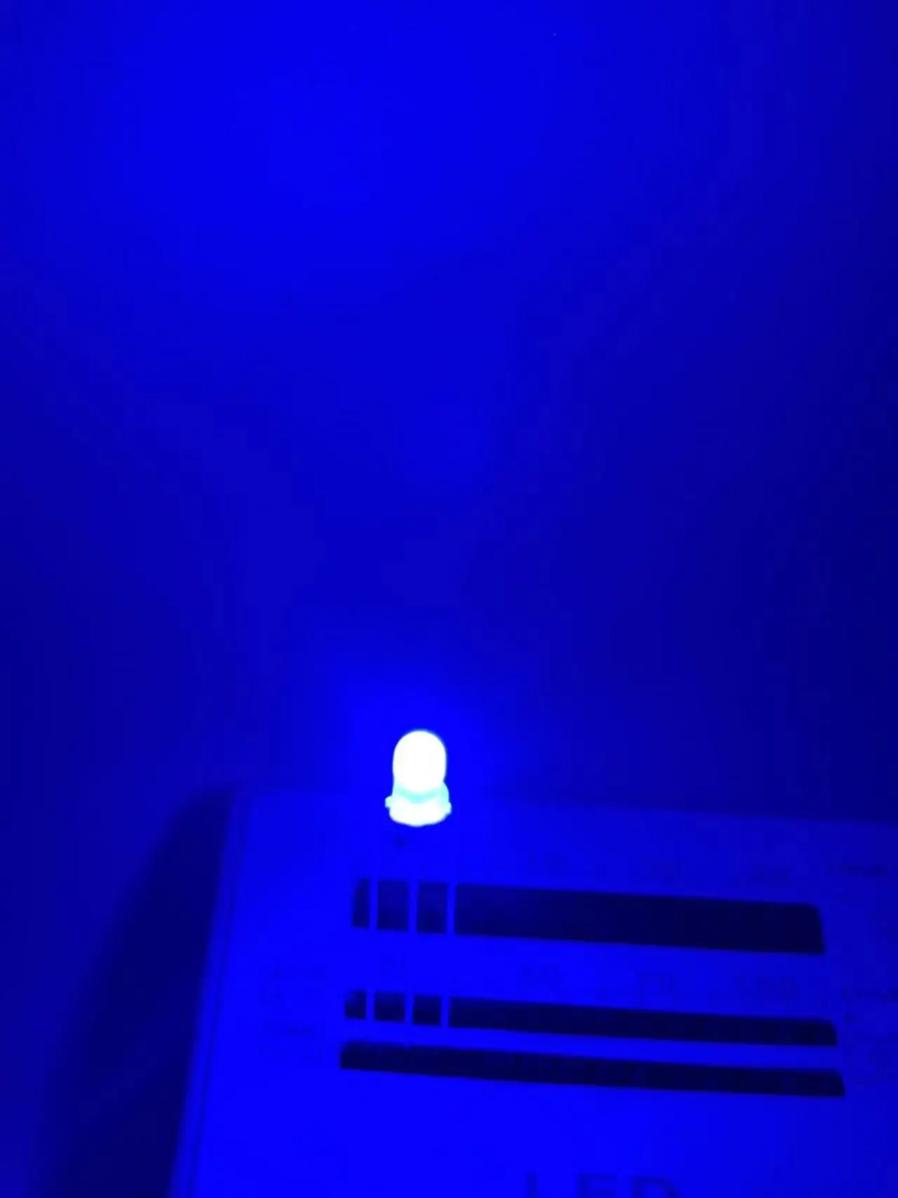 100pcs  F5 5mm Red And Blue Diffused Led Common Anode Light Round Head Bicolor 3pin Dual Color Light Beads