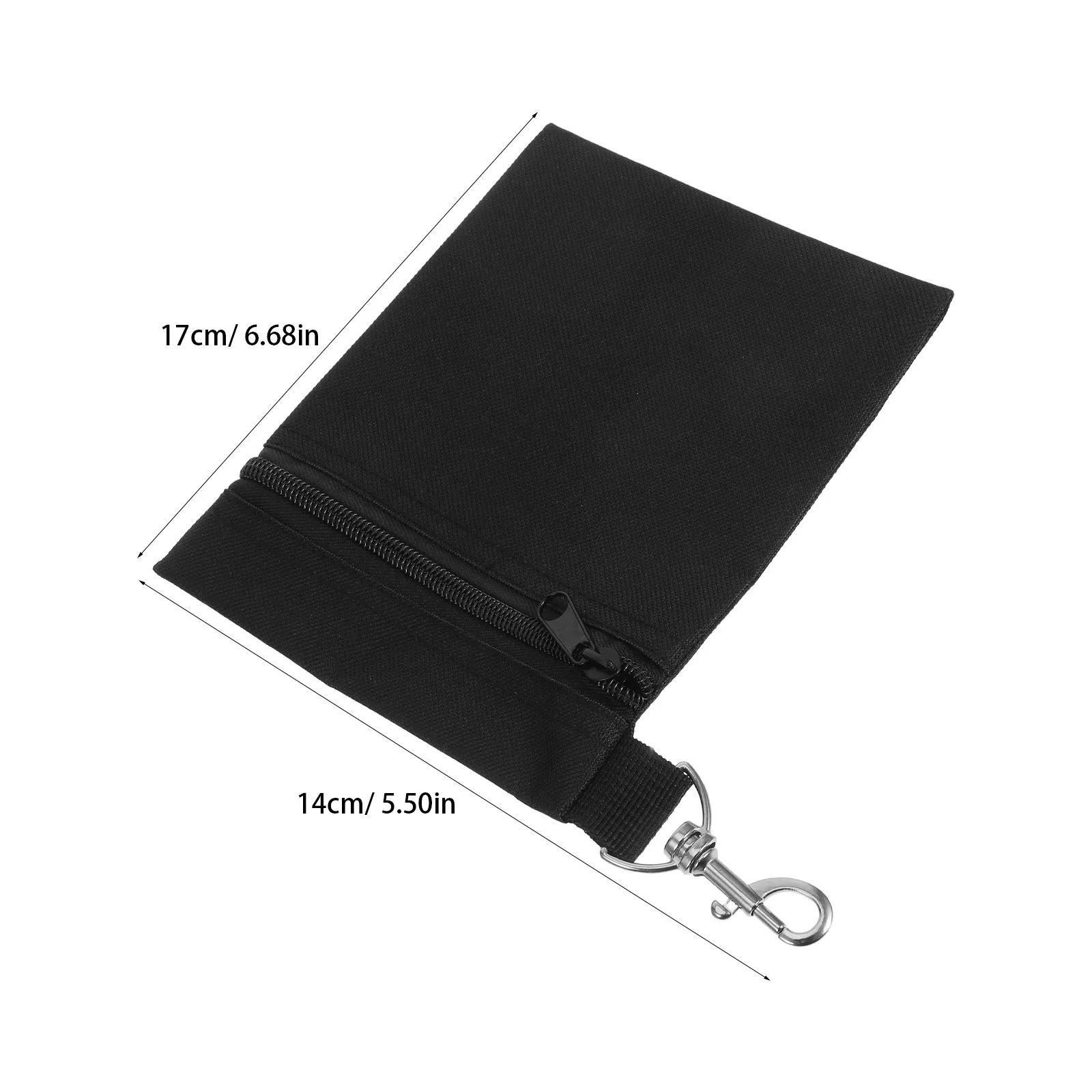 2 قطعة إكسسوارات الغولف حقيبة الحقيبة النايلون سستة إغلاق الدورية مخلب كليب المحمولة المنظم ل تيز الكرة علامات ديفوت أدوات #3