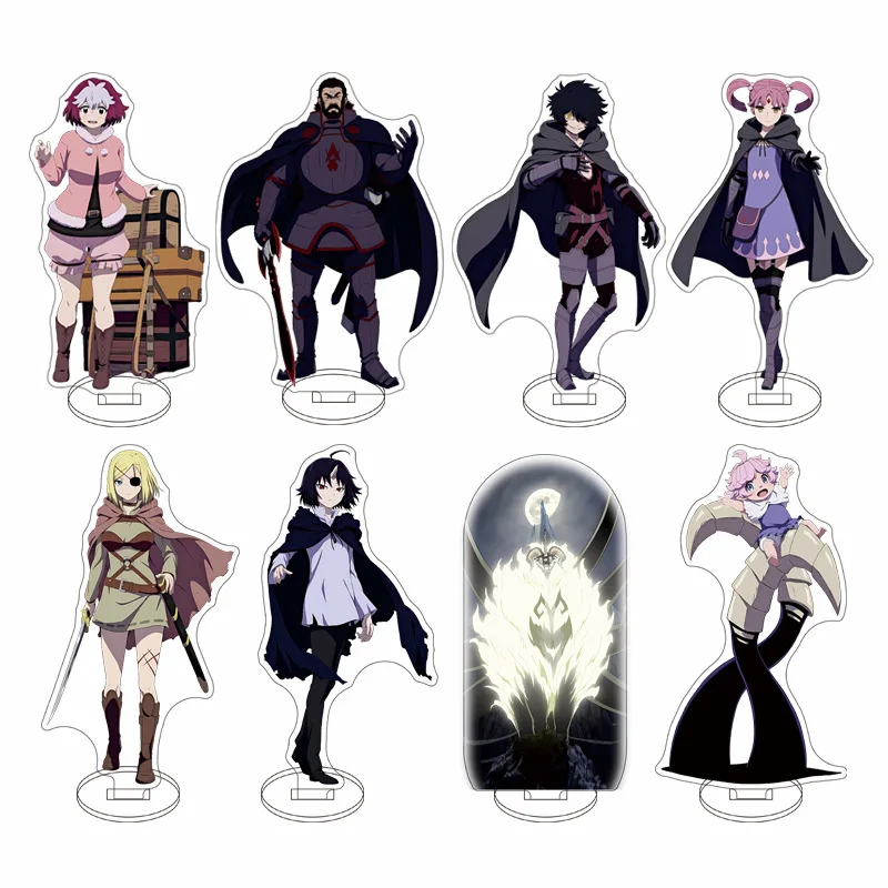 

Clevatess Anime Acrylic Stand Model Plate Decoration Originality Desk Figure Display Fans Gift Cartoon Products Accessories