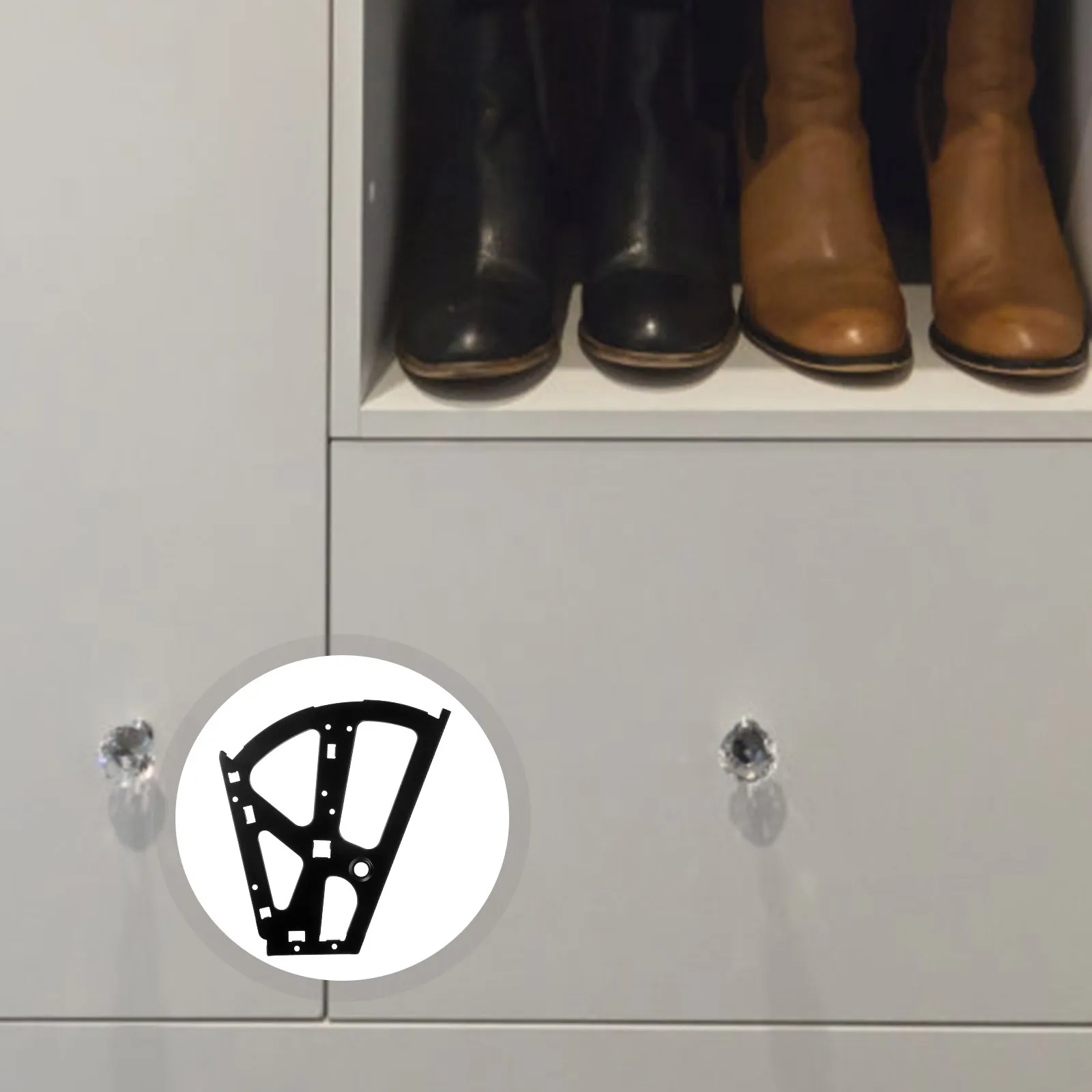 

2Pcs Shoe Rack Hinges Cold-Rolled Steel Flip Frames Shoe Cabinets Drawer Hardware Replacement Parts Steel Cabinet Parts