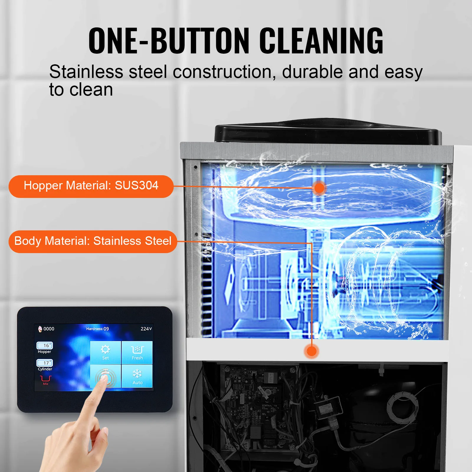 Profesjonalna maszyna do lodów – Commercial Ice Maker recenzja i cena
