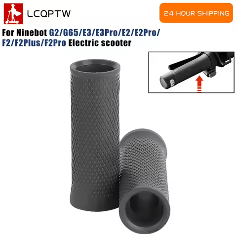 Electric Scooter Silicone Handlebar Grips for Ninebot Max G2 G65 E2 E2Pro E3 E3Pro F2 F2Pro F2Plus Handle Grip Cover Replacement