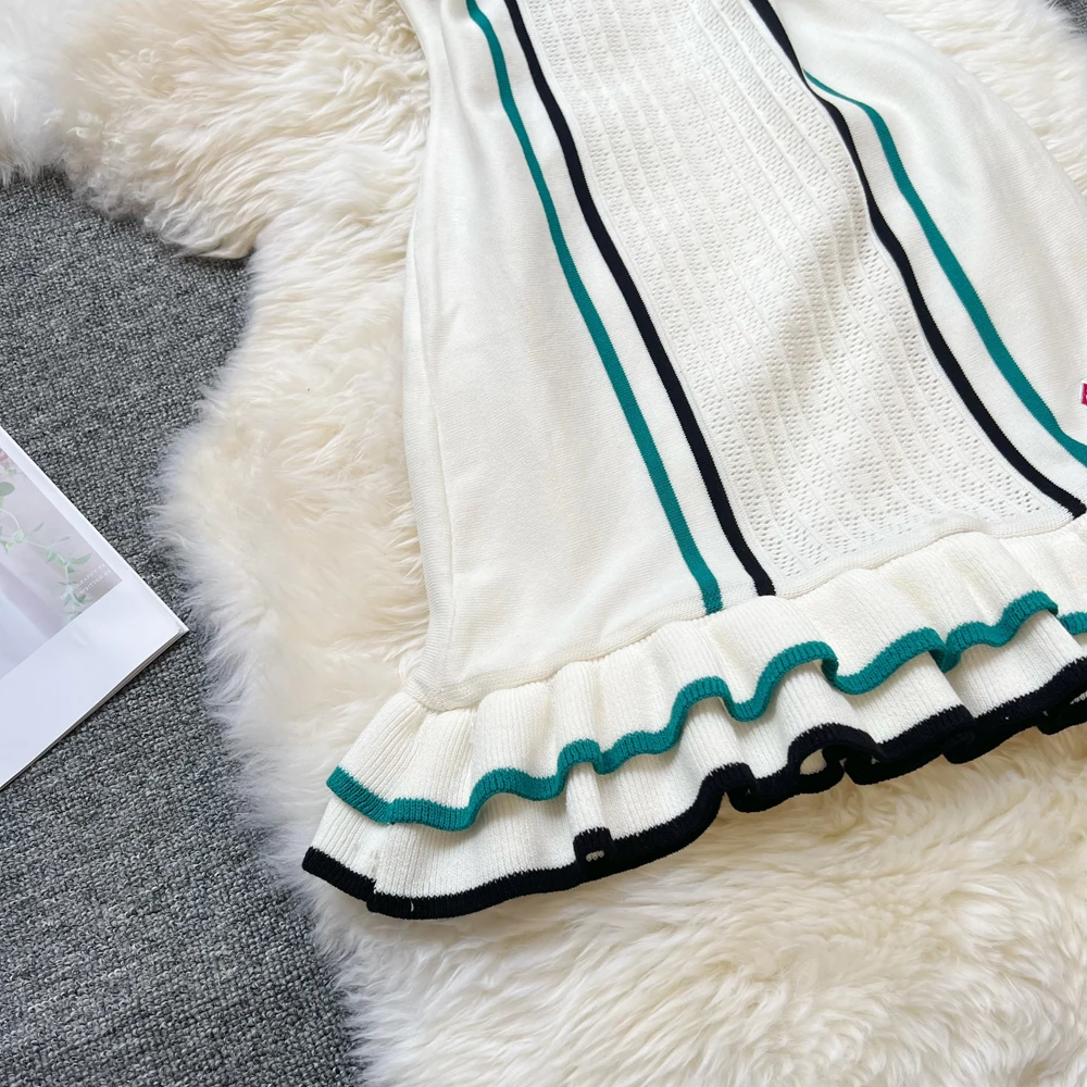 YuooMuoo Merk Mode Vrouwen Gebreide Mini Jurk Ins Hot Sexy Pakket Heupen Verstoorde Feestjurk Streetwear Lady Outfits Vestidos