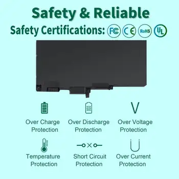 Baterie pro notebooky SKOWER CS03XL pro HP EliteBook 745 755 840 848 850 G3 G4 ZBook 15u G3 G4 TA03XL 10 nejlepší prodej Baterie pro HP EliteBook 840 - №6