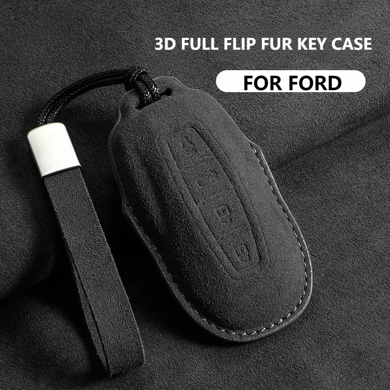Suede Car Key Case …