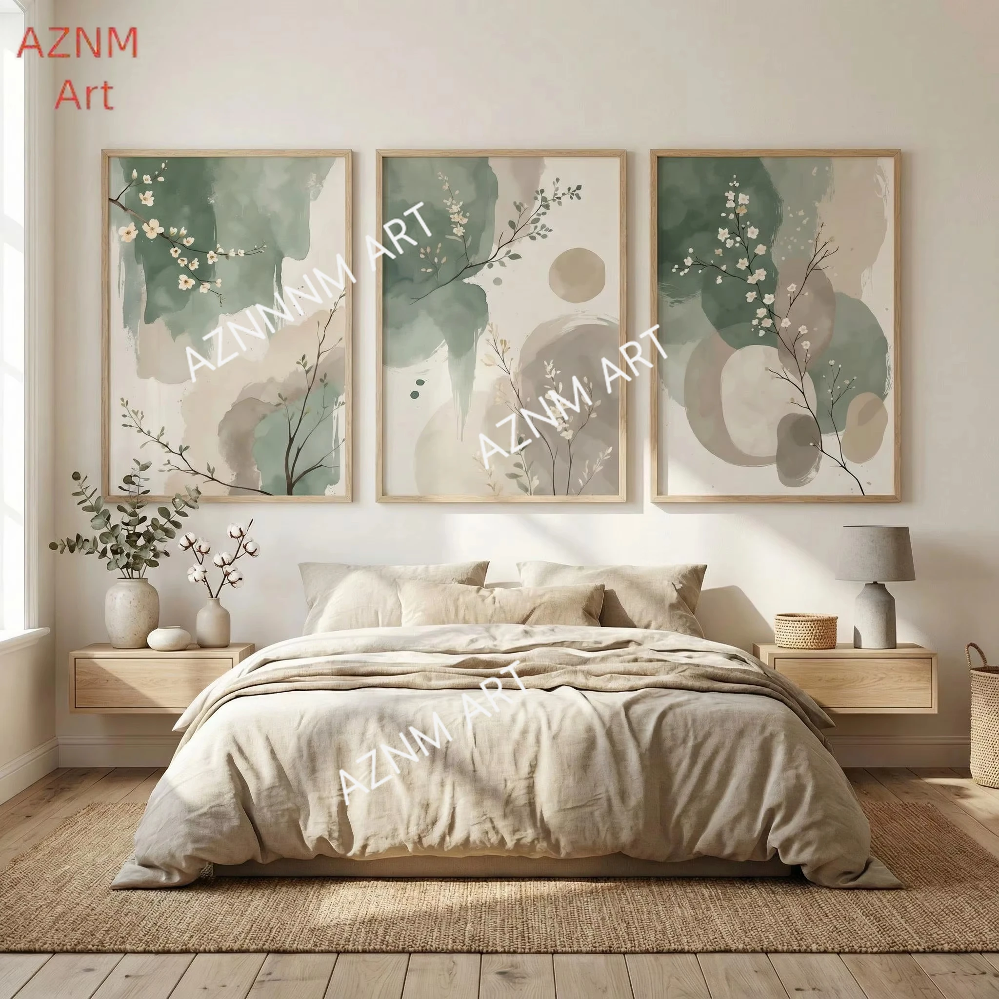 3PC Botanical Wall …