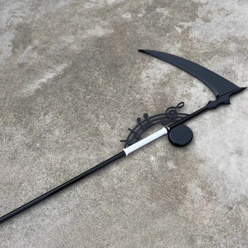 

Anime Game Lobotomy Corporation E.G.O Da Capo Musical Note Sickle Cosplay equipment Prop Halloween Christmas Party show Gift