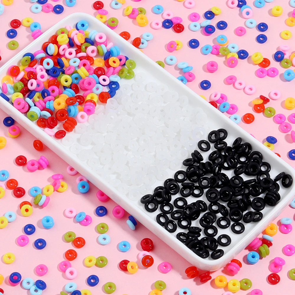 

100pcs/lot White Black Rubber Clip Charms Safety Stopper Bead Fits European Snake Chain Charm Bracelets Necklaces Accessories