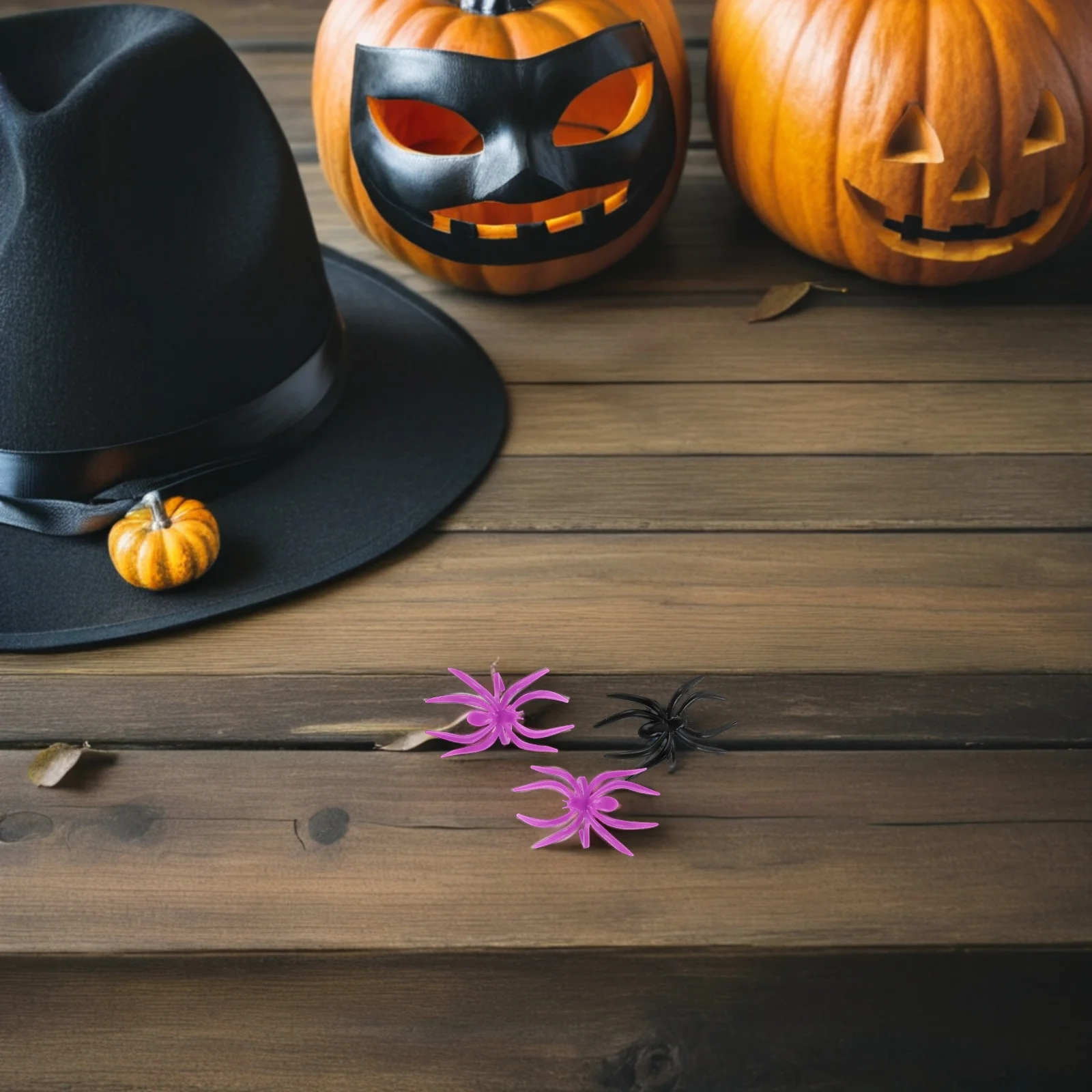 Anneaux d'halloween pour enfants, 120 pièces, bijoux araignée amusants, vêtements festifs légers, cadeaux, prix pour événements scolaires, maison hantée