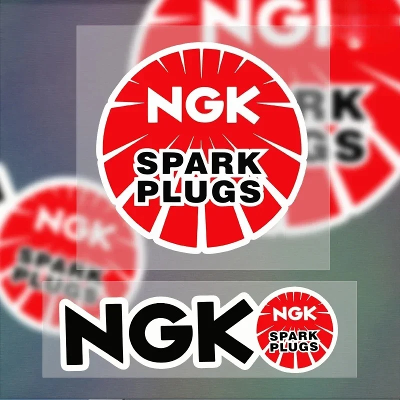 

Personalized NGK Car Sticker Creative Body Bumper Trunk Decoration Sticker Waterproof Windshield Car Sticker Accessories