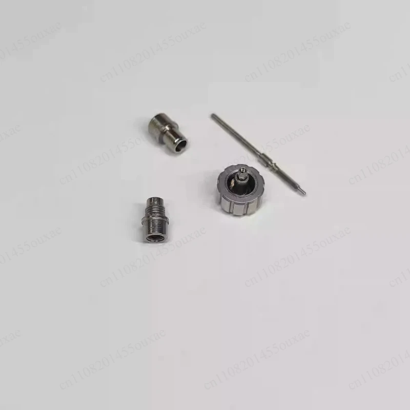 All Steel Internal Locking Crown Silver Watch Parts Fit Omega Seamaster 150 6.5x2.8x3.6mm
