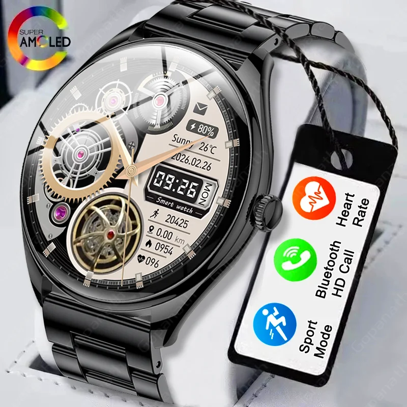 Smart electronic watch 1.43AMOLED HD screen Men and women outdoor waterproof Bluetooth call appearance exquisite