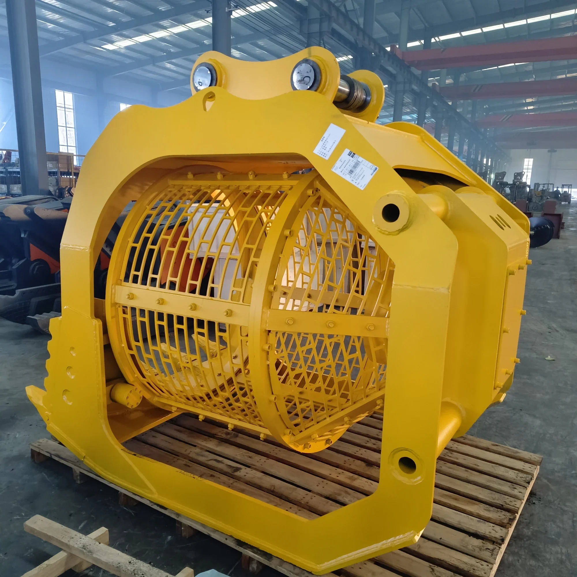 Customizable Rotating Sieve Bucket Excavator Attachments Gear Bearing Core Components Customizable Rotary Screen Sieve Bucket