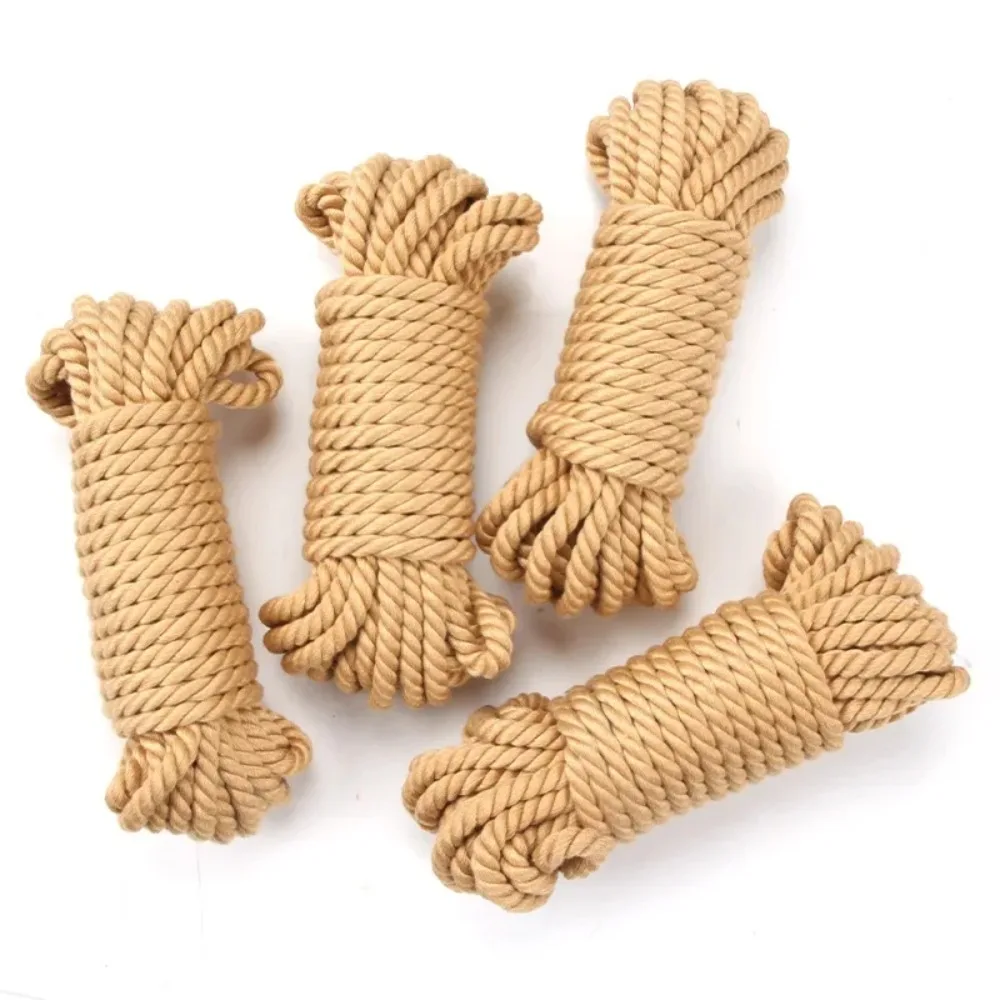 18+ BDSM Bondage Rope - Soft Adjustable Handcuff Restraints, Shibari Intimate Body Binding for Women & Couples Adult Accessory