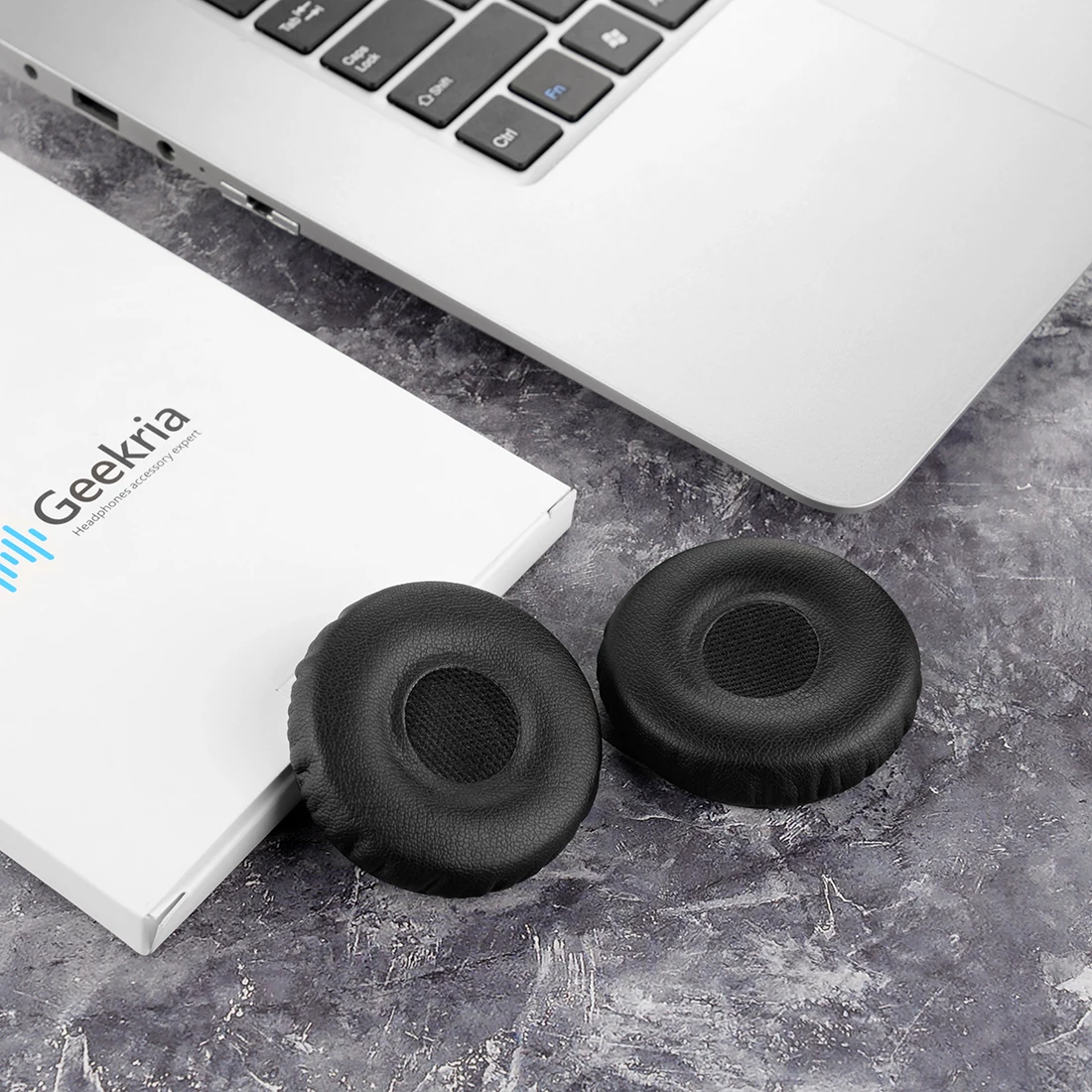 Geekria cuscinetti auricolari di ricambio QuickFit per AKG Y40 Y45 Y45BT cuffie cuscini per le orecchie, auricolari per cuffie