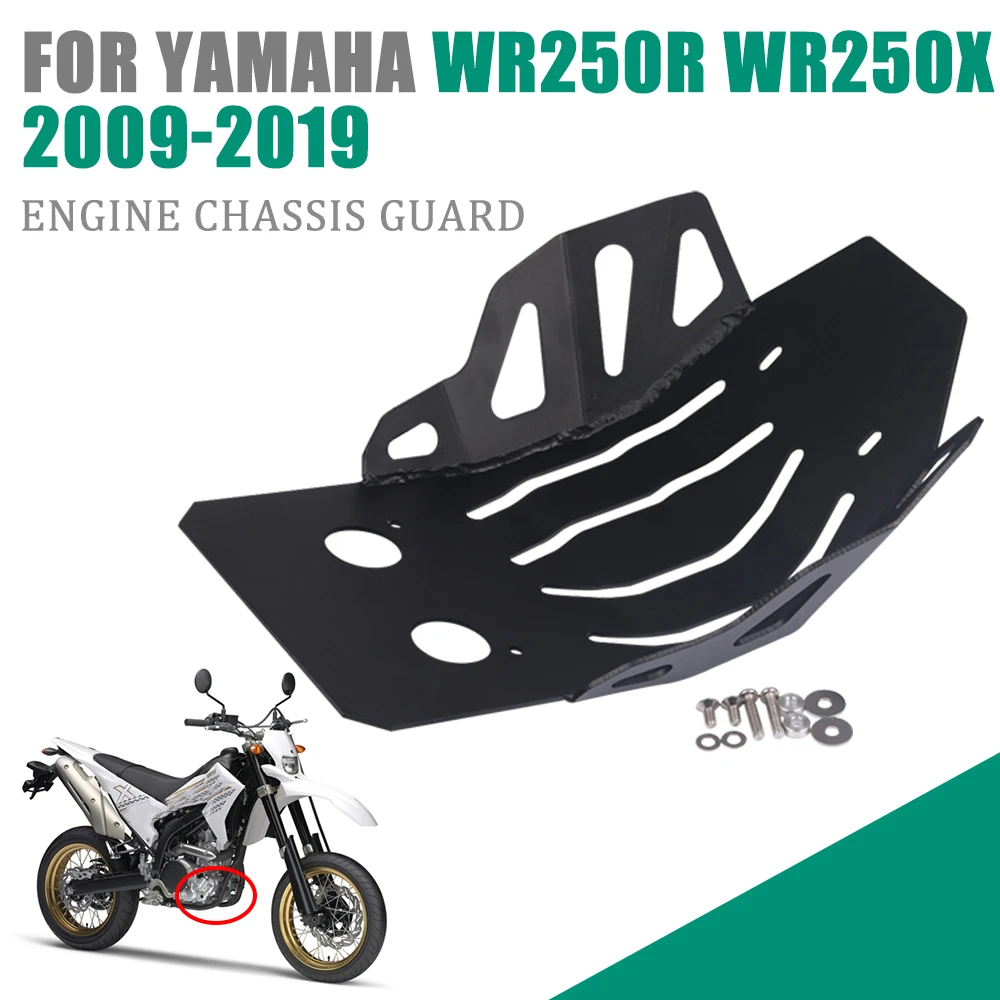 

Motorcycle Engine Protection Cover Chassis Under Guard Skid Plate Accessories For YAMAHA WR250R WR250X WR 250R 250X 2008 - 2019