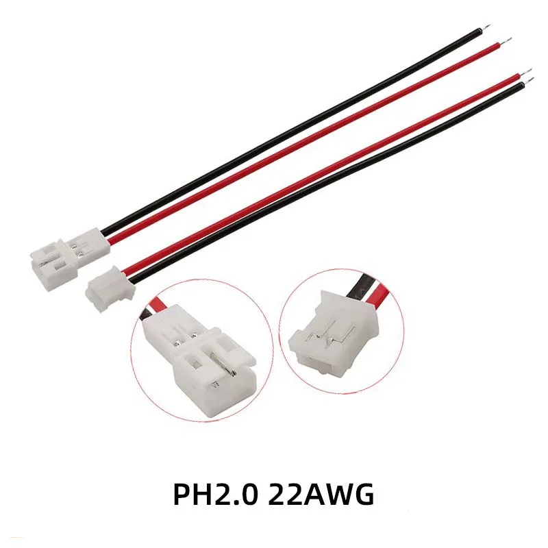 5PCS PH2.0 Plug 22A…