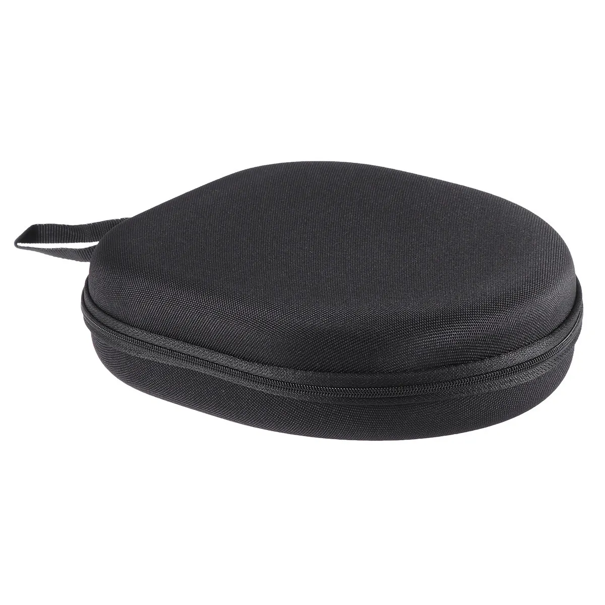 Portable Headphone Case Black Hard Shell Soft Inner Lining Nylon Mesh Compatible Mdr-Zx100 Zx110 Zx300 Zx310 Zx600 Headphone