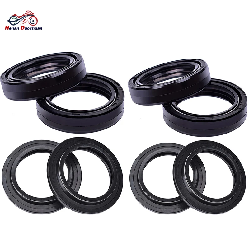 

37x50x11 Fork Oil Seal 37 50 Dust Seal Spring For Honda CRF230F CRF230 CRF 230 03-2016 CTX200 CTX200B CTX Bushlander 200 04-2015
