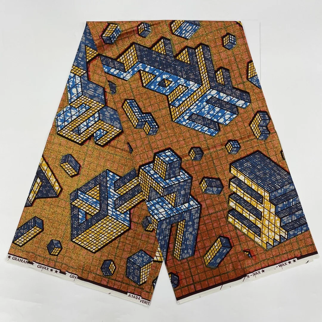 NigWin-Coton imprimé africain, RoundBatik, Ankara, Haute qualité, Original, Pdesktop, group matériau Super doré, T7, Nouveau