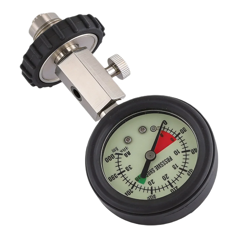 Diving Equipment Safety Monitoring Weight 321g Scuba Diving Pressure Gauge Portable And Lightweight Stainless Steel Material