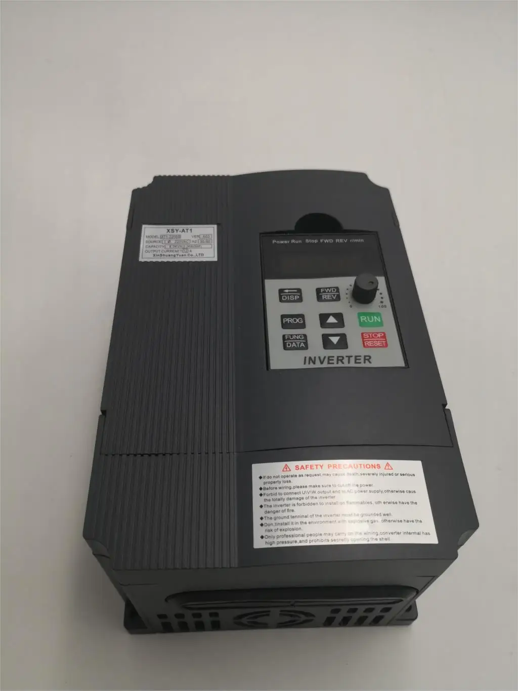 VFD Inverter 1.5KW/2.2KW/4KW  Frequency Converter ZW-AT1 3P 220V/110V Output CNC Spindle Motor Speed Control XSY-AT1