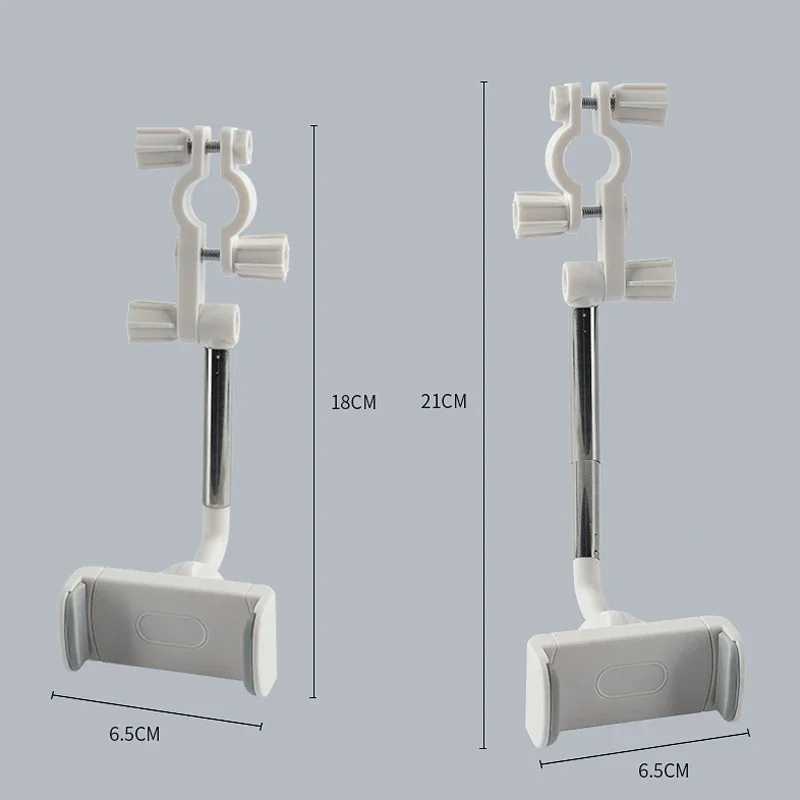 

360° Car Phone Holder Rearview Mirror Mount Bracket Navigation GPS Mobile Stand Clip Foldable Adjustable Car Cell Phone Support
