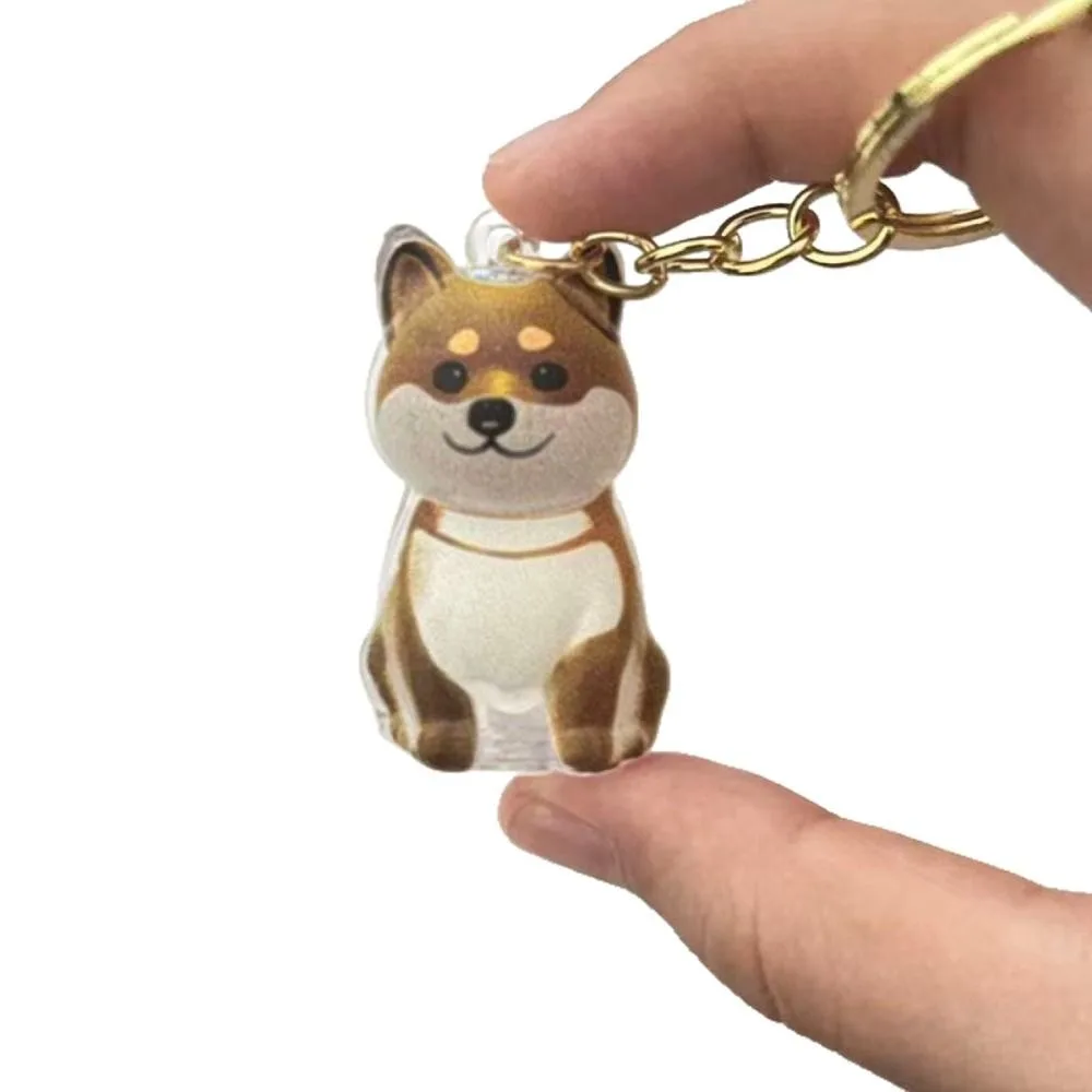 Transparente Hund Fell Lagerung Anhänger Nette DIY Zubehör Tragbare Souvenirs Schlüsselbund Pelz Lagerung Kapsel Tier Haar Container – Detail 3