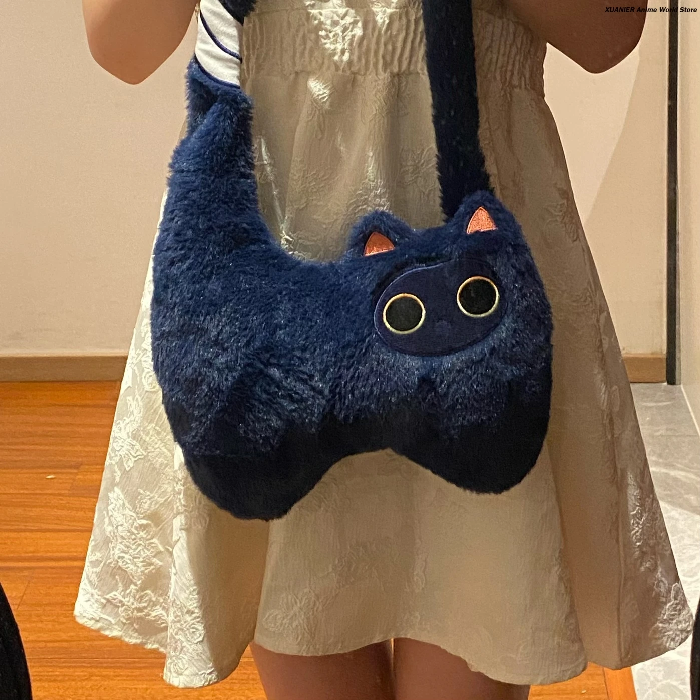 

Anime Honkai：Star Rail Balde Cartoon Plush Messenger Bag Cosplay Game Casual Schoolbag Student Handbag Christmas Gift