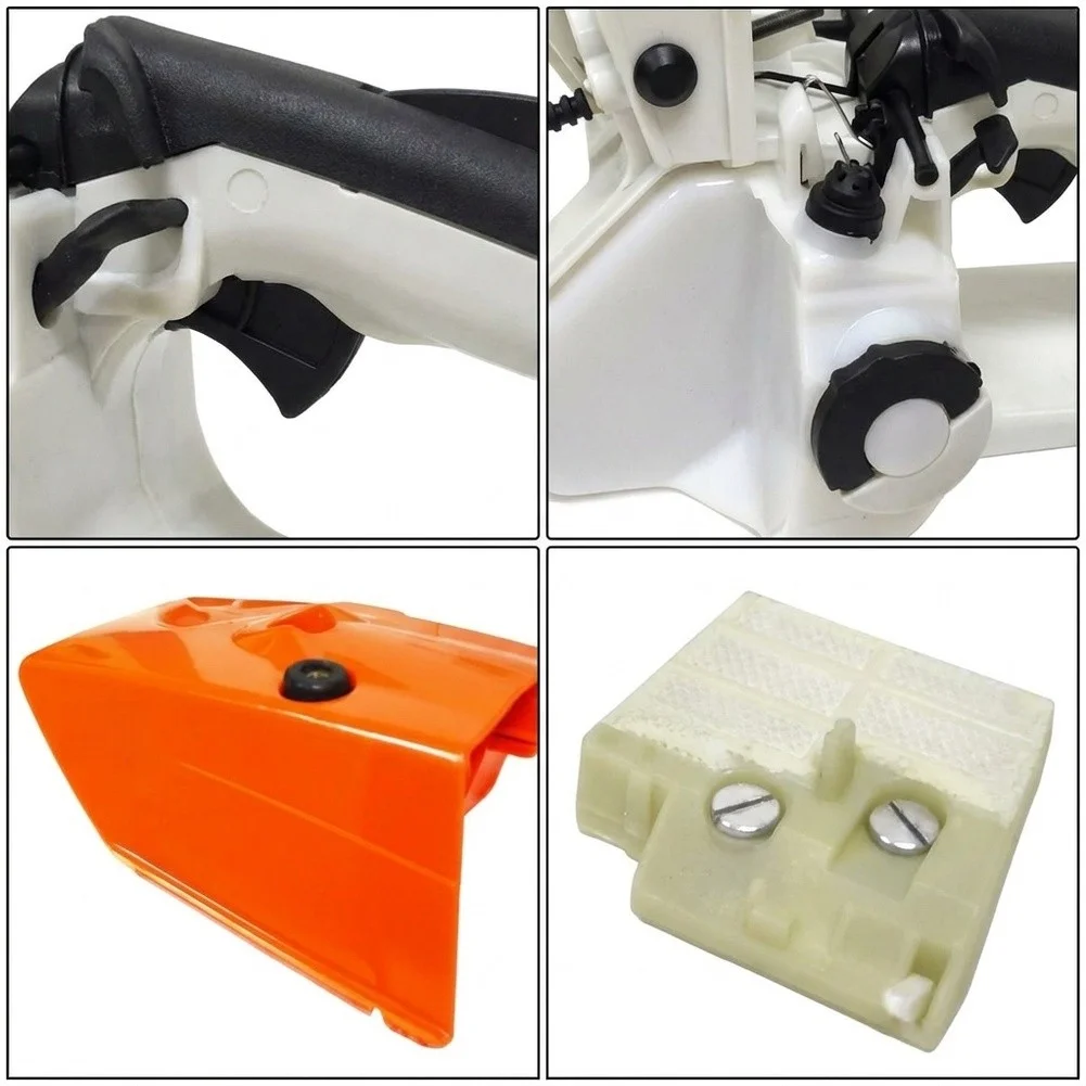 1121 350 0829 Rear Handle Assembly Accessories Air Filter Assembly for chainsaw Cover For Gas MS260 Rear Handle 026