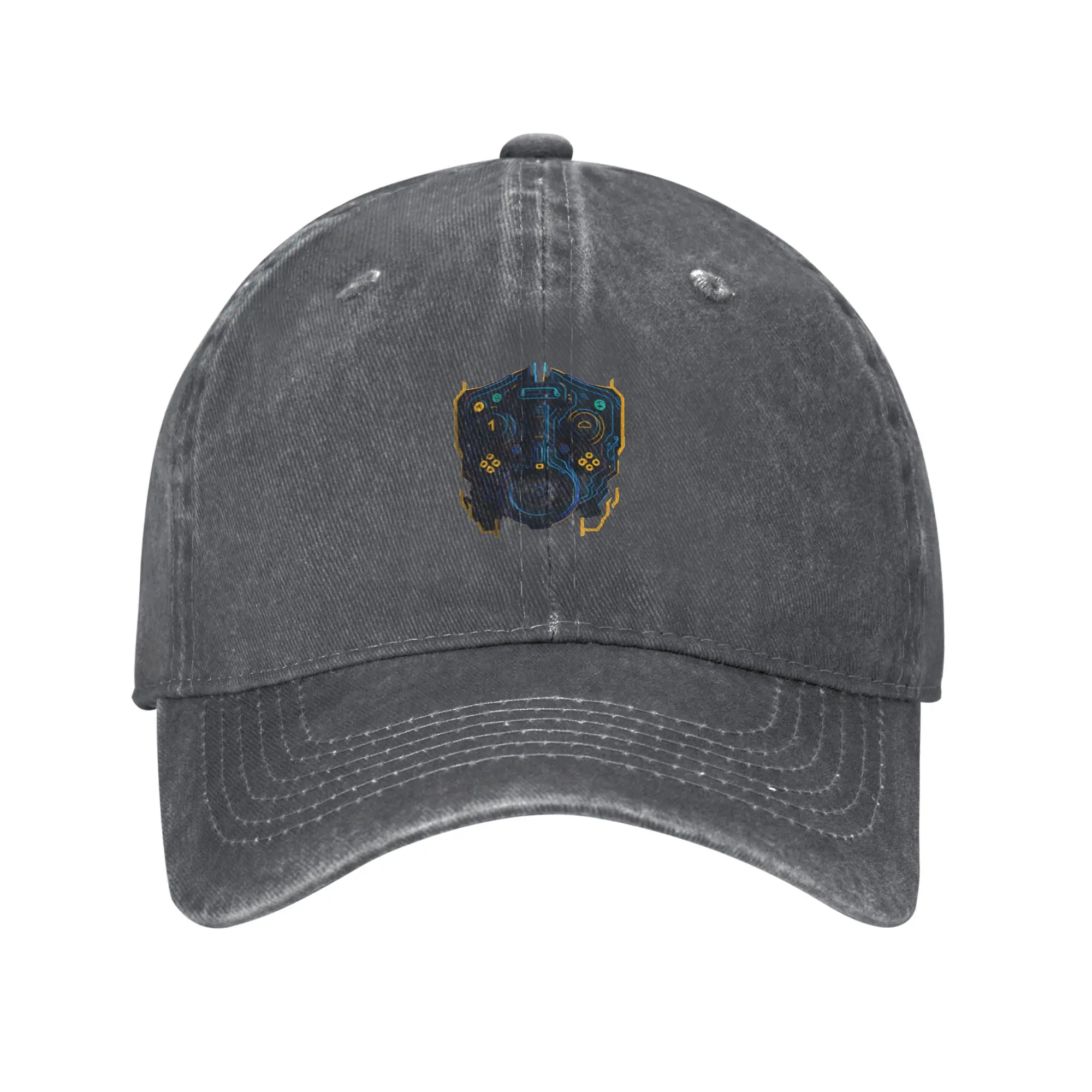 Fashion Video Games Rot Your Brains - Ctrl Alt Delete Your Brain - Funny Art baseball cap  Casual Denim Hat Hat Men