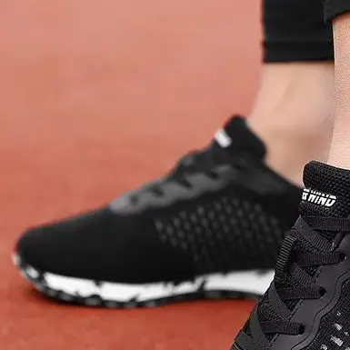 

Men's and women's sports shoes suitable for outdoor activities, comfortable, non-slip, lace-up, wear-resistant