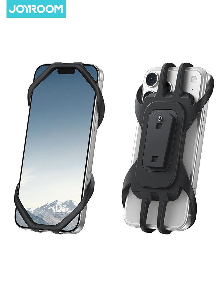 AliExpress Joyroom Universal Bike Phone Mount Holder Motorcycle Phone Holder Silicone Bracket Motorcycle mobile stand Mount For 4-7" Phone