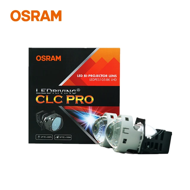 Osram CLC PRO LED Lens low beam 43W high beam 45W 6000K brighter by 320% cool white automotive lighting headlights