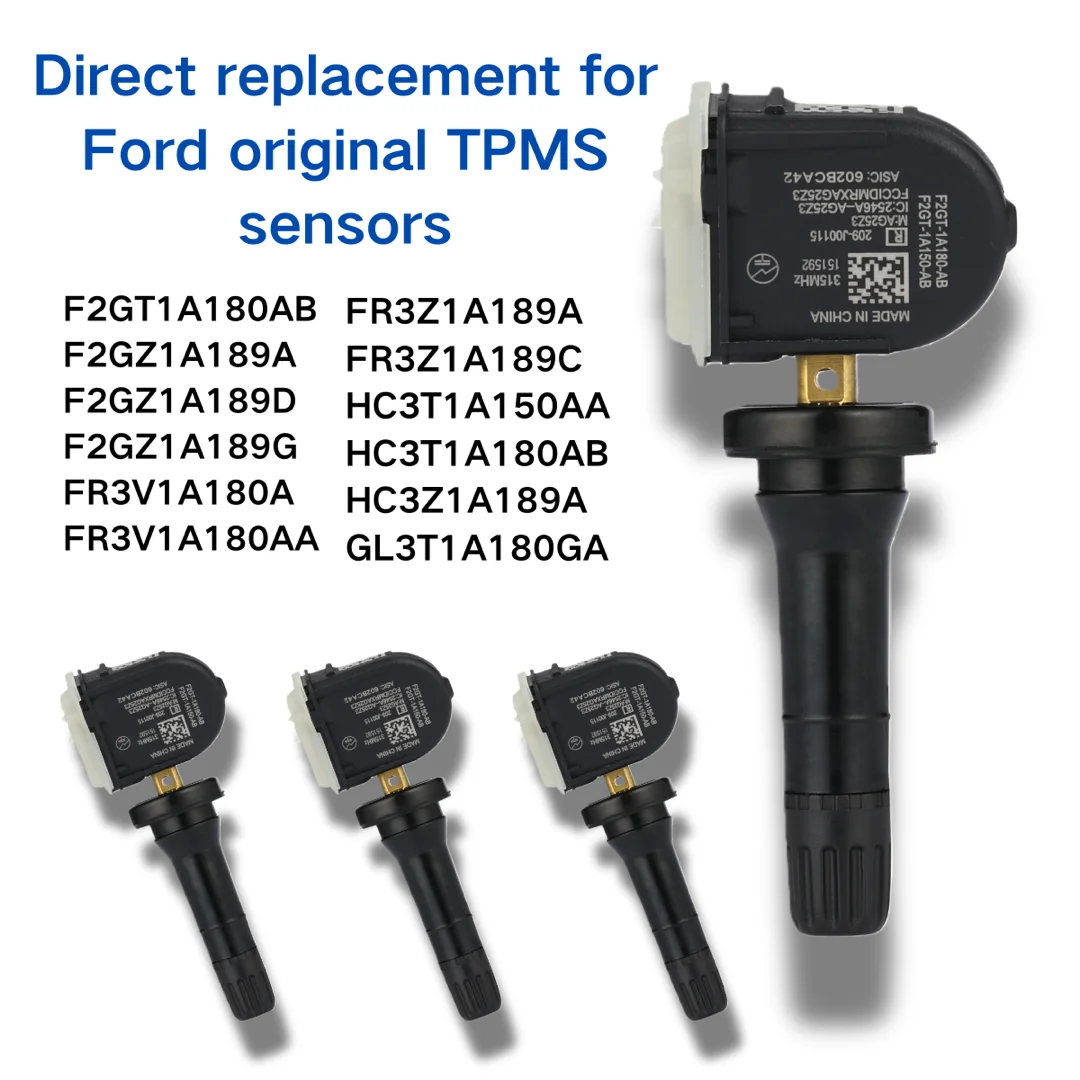 

315MHz No Coding Needed TPMS Sensor F2GT1A180AB GL3T1A180GA F2GZ1A189A F2GZ1A189D for Ford Explorer OE Replacement