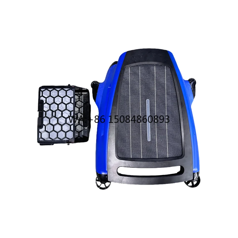 Solar Powered Automatic Robotic Pool Surface Skimmer Cleaner with 24/7 Continuous Cleaning