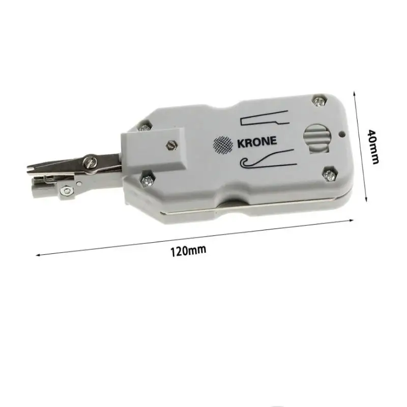Picture 7: 🎧 Multifunction Punch Down Tool Kit With Sensor For Ethernet LAN Network Cat5 RJ45 Telecom Phone Wire RJ11 Cable Network Tool