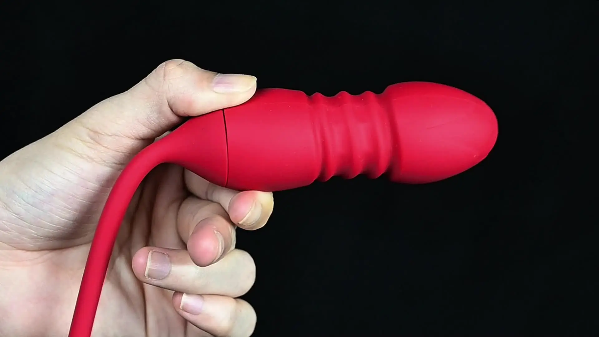 Rosa Succhiare Giocattoli Del Sesso Vibratore Del Dildo per Le Donne 3in1 Spinta G Spot Vibratori Anali Stimolatore Femminile Uovo di Vibrazione Giocattoli Per Adulti