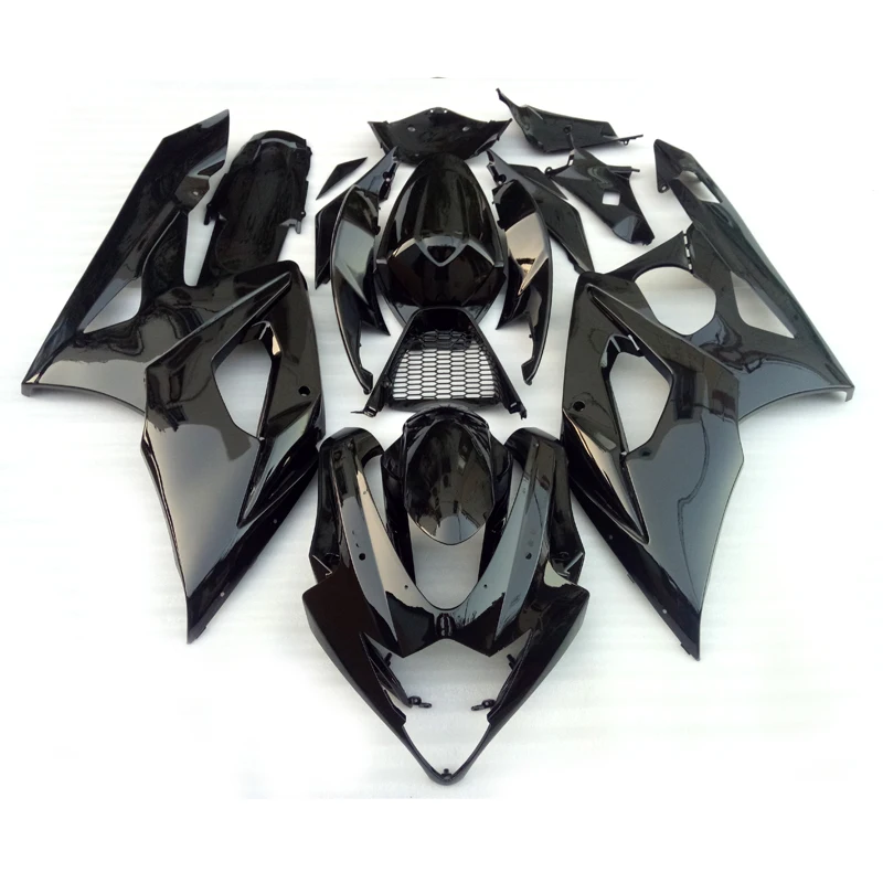 

ing top selling Fairing kit for Suzuki GSXR1000 2005 2006 glossy black K5 K6 GSXR1000 05 06 Fairings parts LK25