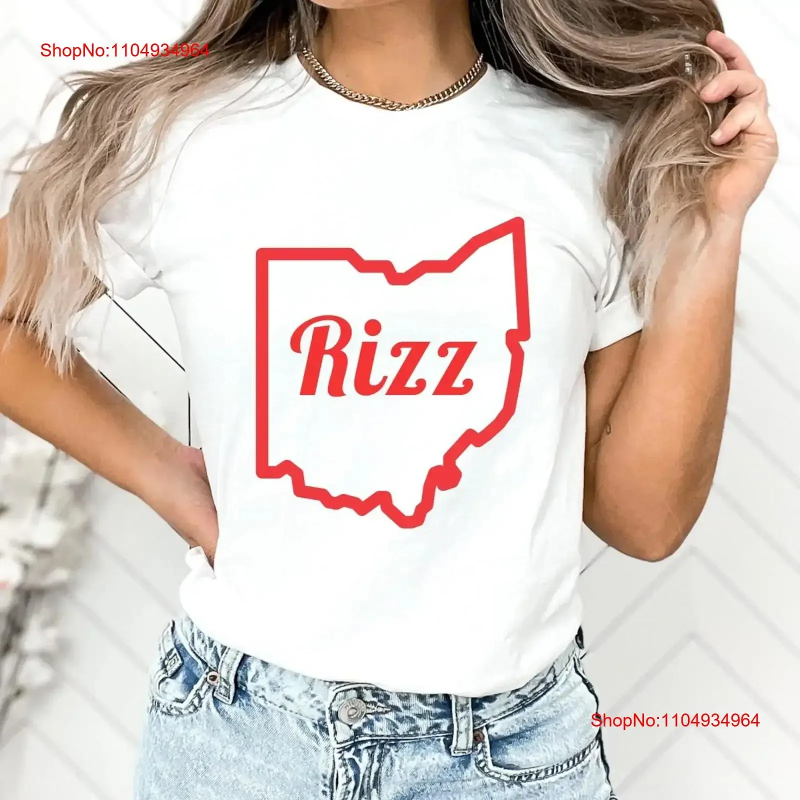 

Футболка Ohio Rizz, забавная винтажная стираная футболка унисекс с рисунком, слегка топ для повседневной носки, универсальная уличная одежда, мягкая и удобная