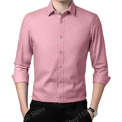 Solid Shirts Men New Fashion