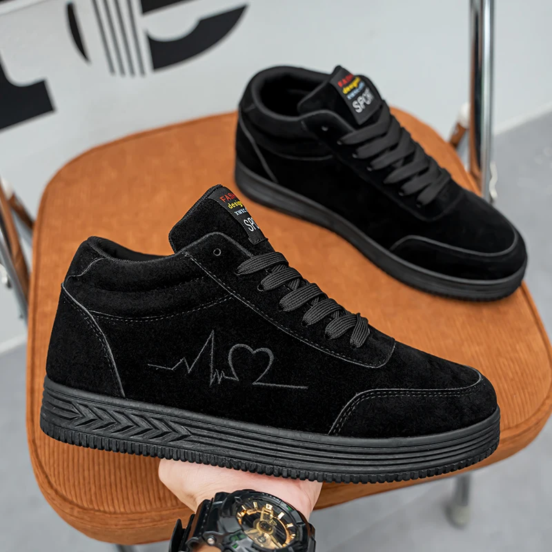 Couple Sneakers Men Women Lover Flat Casual Outdoor Trendy Walking Shoes Lace-up Comfortable Wear-resisting Skate Shoes for Men - Image 5