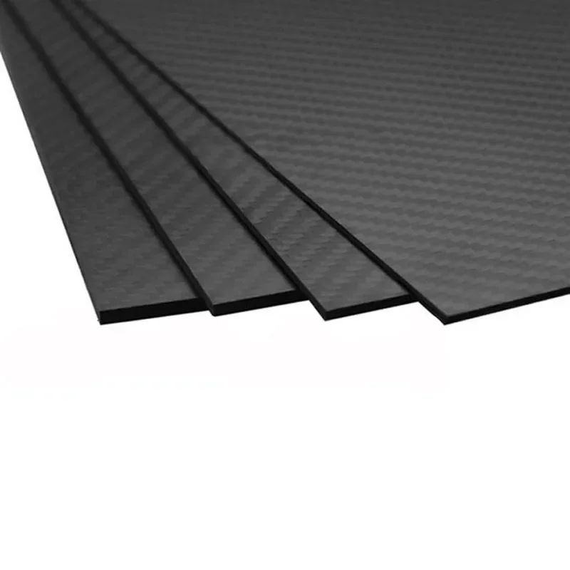 1pcs 400x500mm 3K Carbon Fiber Plate Panel Sheets High Composite Hardness Material 0.5mm 1mm 2mm 3mm 4mm 5mm Thickness  For RC