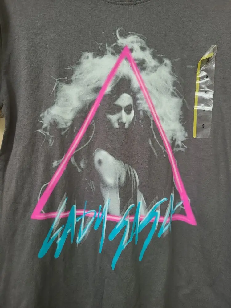 Lady Gaga Illuminati T Shirt Gray Size Small