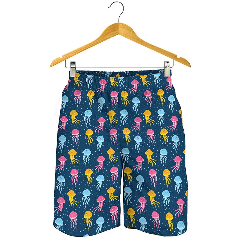 Fashion Tulip Floral Beach Shorts For Men 3D Printed Plants Flower Short Pants Surf Board Shorts Summer Loose Kids Swim Trunks