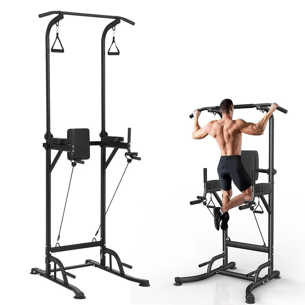 Portable Fitness Equipment Thickening Material Pull Up Rack Indoor Dumbbell Weight Bench With Power Rack